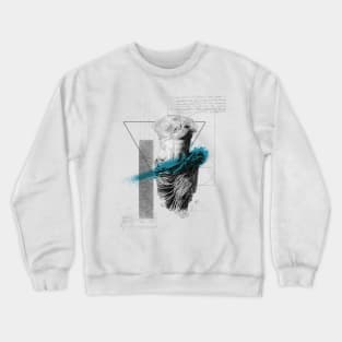 Greek Statue Torso Crewneck Sweatshirt